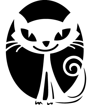 Silhouette Slinker pumpkin stencil